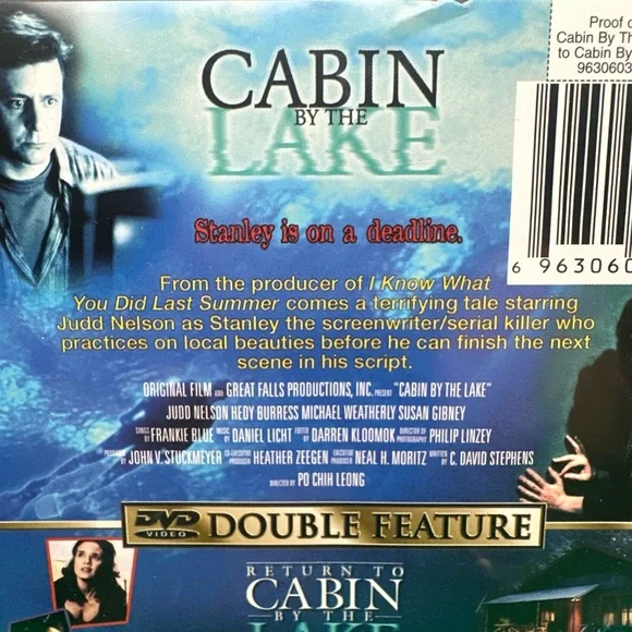 DVD Cabin By The Lake / Return To Cabin By The Lake Horror Comedy Out Of Print